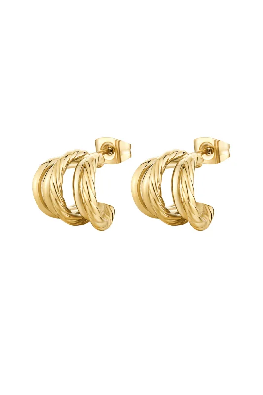 Buy More, Save More Amy Earrings - Gold