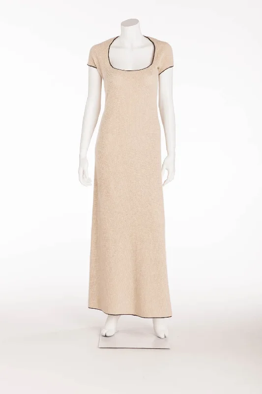 Customer Appreciation Sale Narciso Rodriguez - Beige Cashmere Long Dress - IT 40