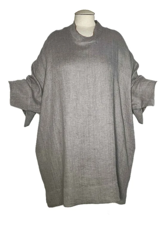 Midnight Sale Easy Dress in Herringbone Linen - Made to Order