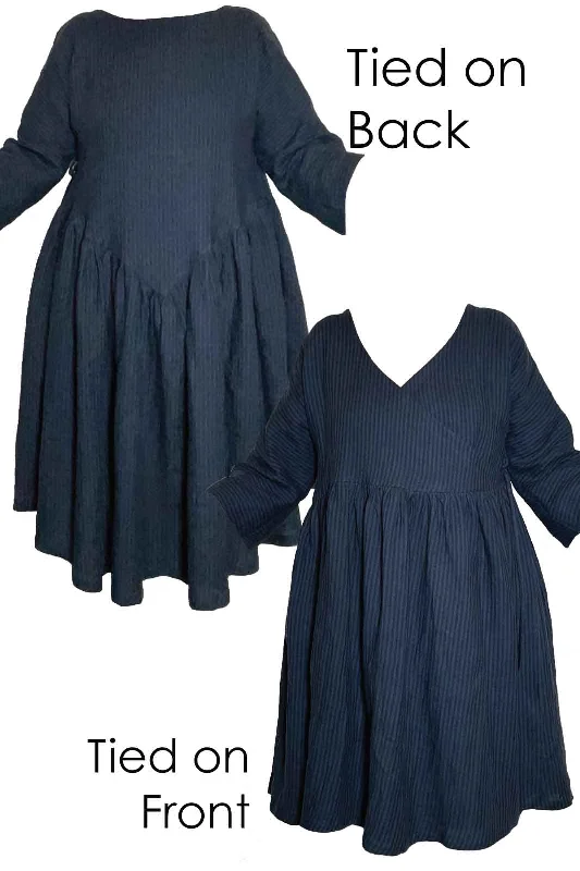 Buy More, Save More Layercake Linen Wrap Dress - Made to Order