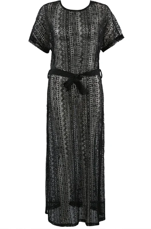 Today’s Special Black Lace mesh over dress