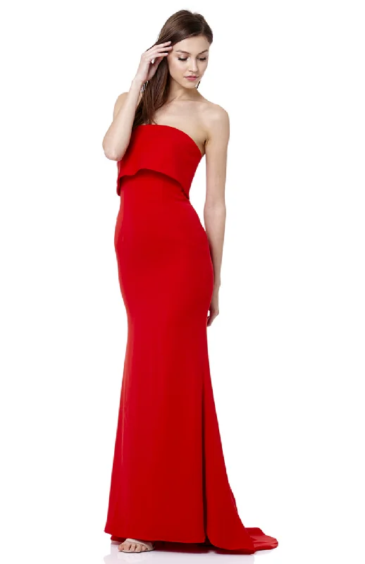 Price Rollback Other Jarlo Blaze Red Fishtail Dress