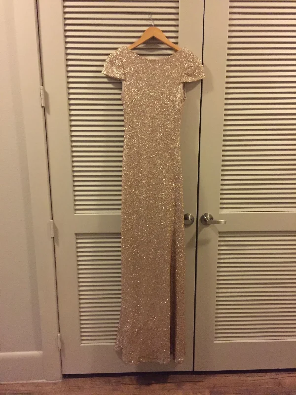 Deal Zone Sorella Vita 8718 - Gold Sequin Dress