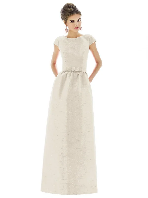 Markdowns Alfred Sung D569, Dupioni