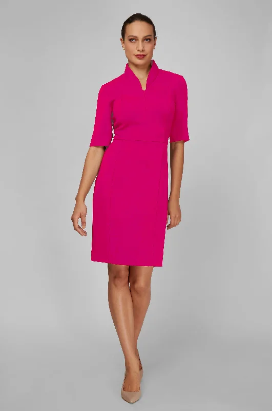 Closeout Abigail Dress - Lipstick Pink