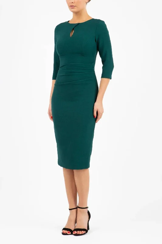Bargain Prices Ubrique Dress - Forest Green