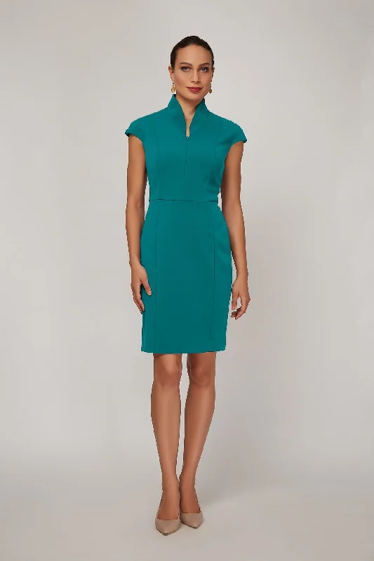 Mega Sale Evelyn Dress - Teal