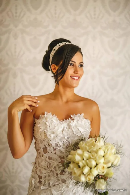 Unmissable Offer Other Allover Textured Floral Silk Mermaid