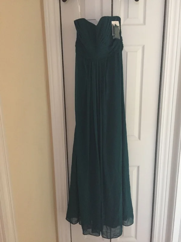 Time-Limited Offer David's Bridal STRPLS CHIFFON W/ PLE/ 31010537