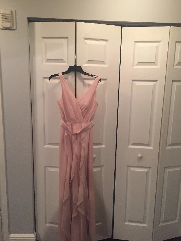 New Markdowns David's Bridal V-neck wrapped bodice dress