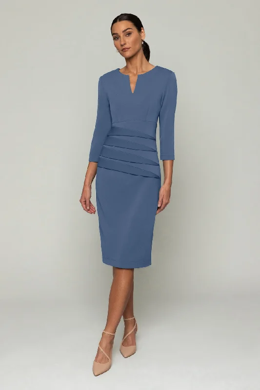 Super Sale Laurel Dress - Denim Blue
