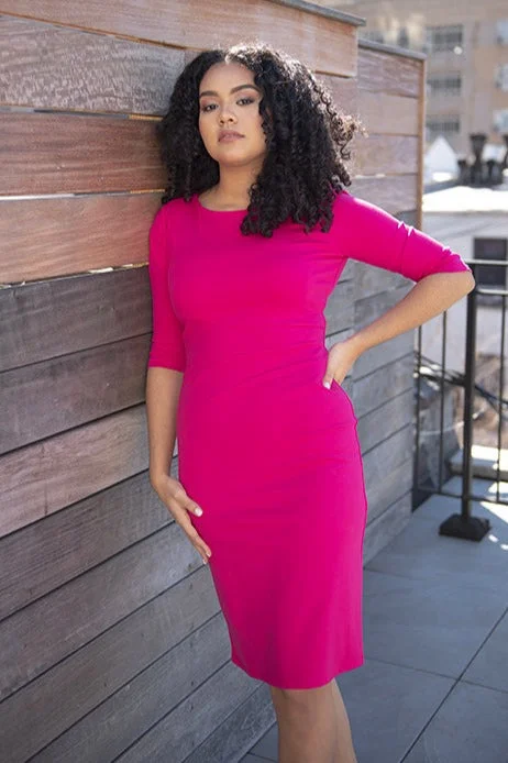 Special Discount Lydia Dress - Lipstick Pink
