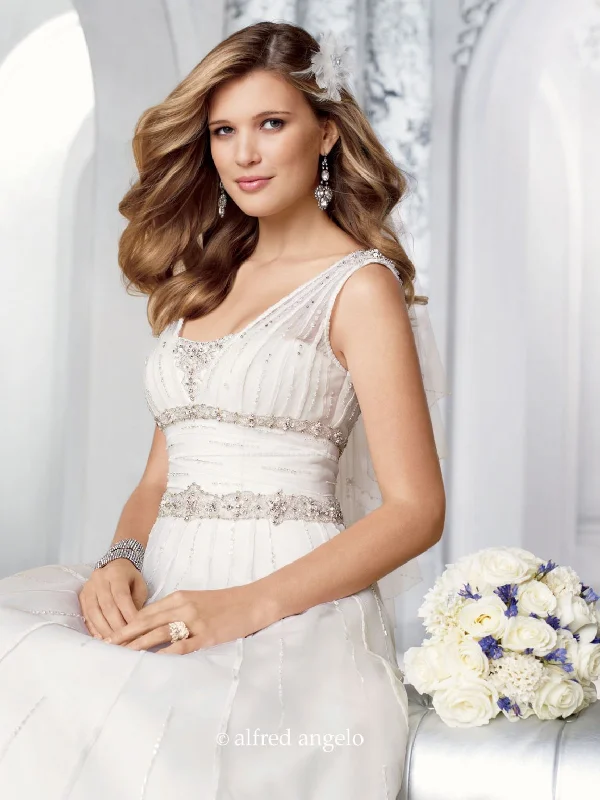 Closeout Alfred Angelo New 2166W Discontinued