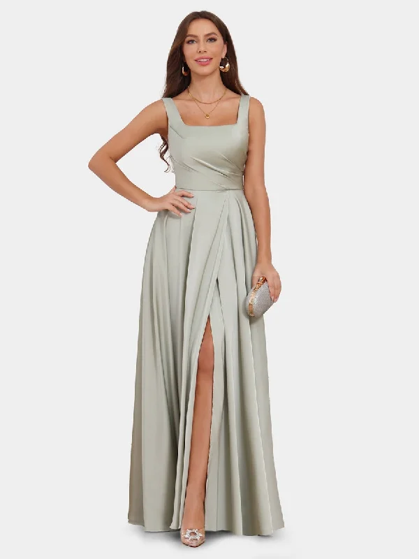 Fantastic Deals A-Line/Princess Scoop Sleeveless Evening Dresses with Ruched