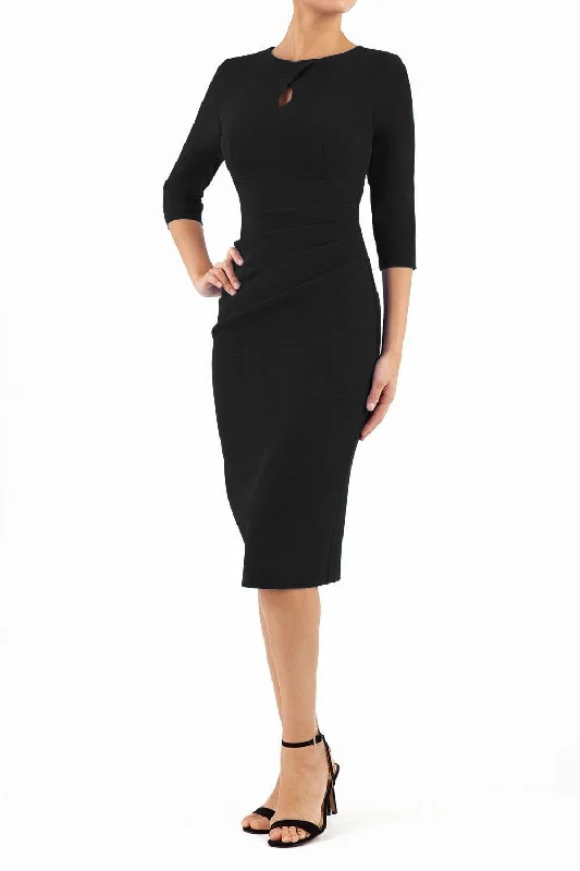Inventory Reduction Ubrique Dress - Black