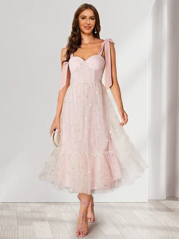 Special Savings A-Line/Princess Sweetheart Sleeveless Bow Bridesmaid Dresses