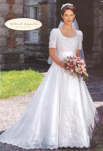 Markdown Madness Alfred Angelo Bridal Spring Collection 1999 page 76A