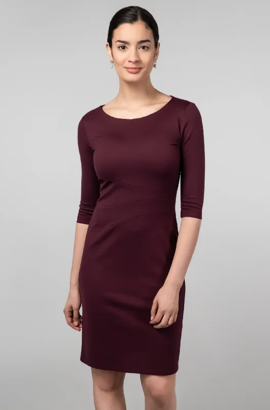 Big Savings Lydia Dress - Burgundy