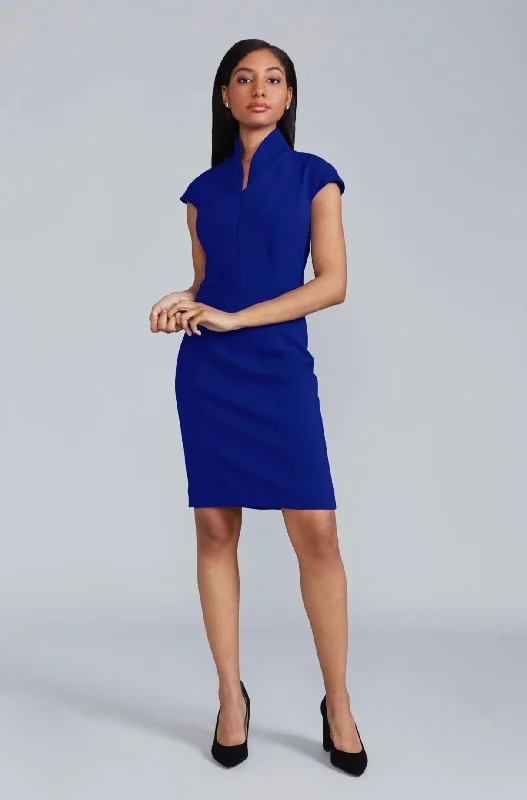 Price Fest Evelyn Dress - Electric Blue