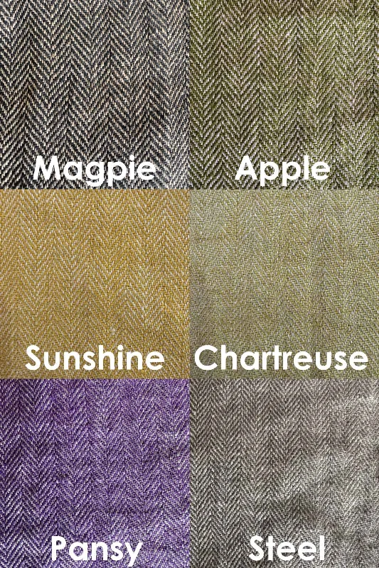 Magpie Herringbone Linen