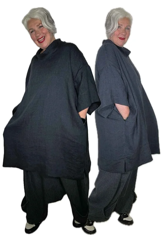 Get It Before It’s Gone Easy Dress in mid-weight Linen - Made to Order