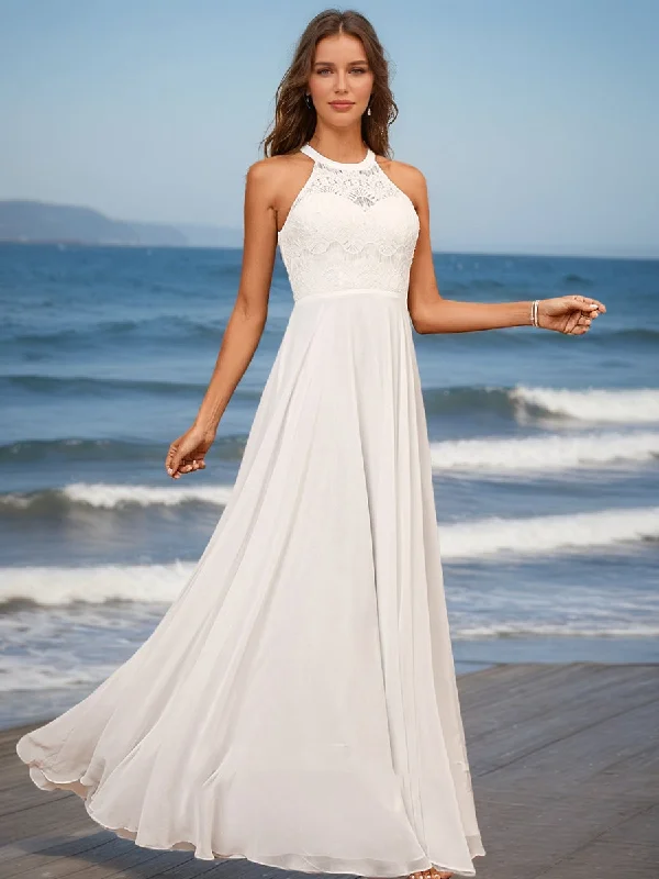 Price Drop Alert A-Line/Princess Scoop Sleeveless Ruched Wedding Dresses