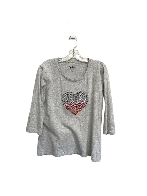 Deal Mania Athletic Top Long Sleeve Crewneck By Style And Company Sport  Size: L
