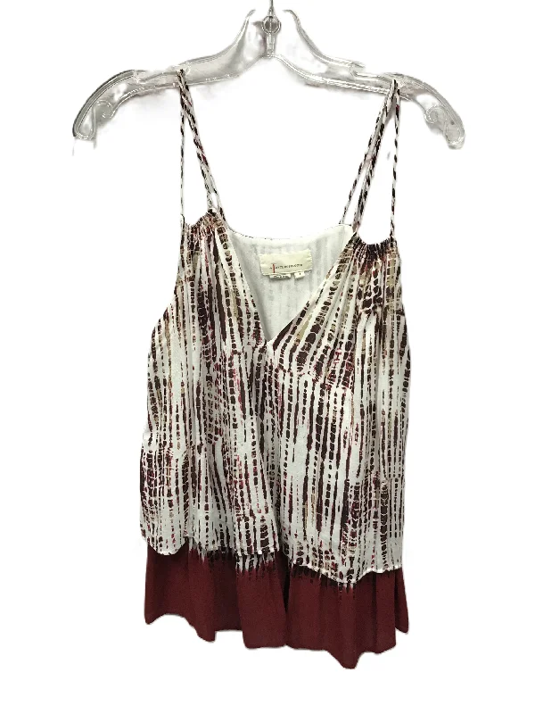 Markdowns Beige Top Sleeveless By Anthropologie, Size: S