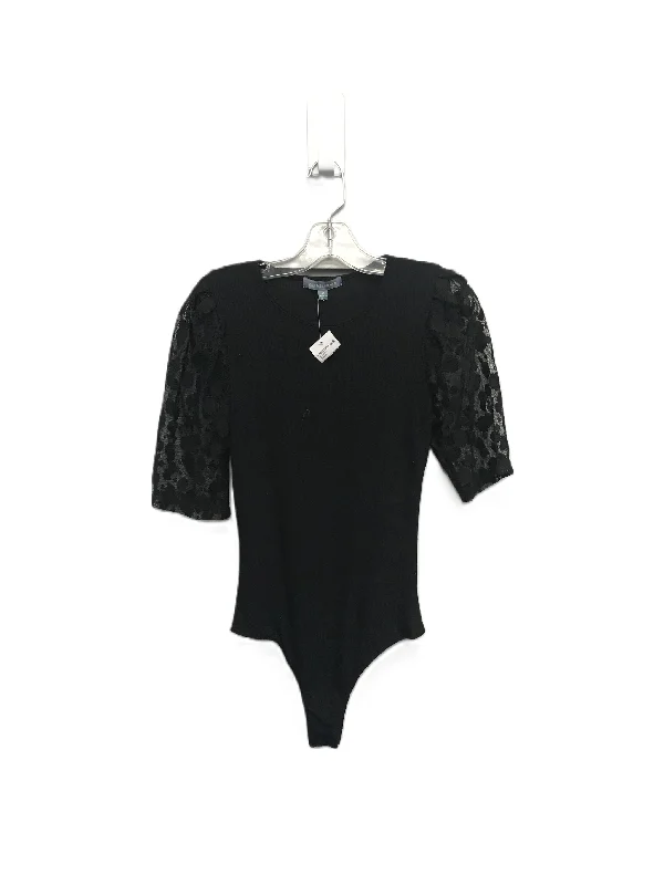 Black Bodysuit By Good Luck Gem, Size: M