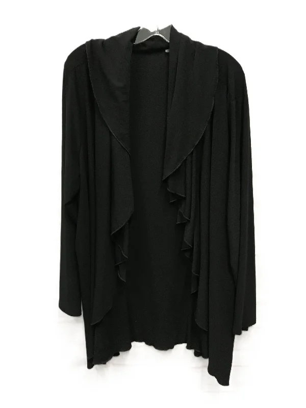 Super Bargain Black Cardigan By Anthony Michael, Size: 3x