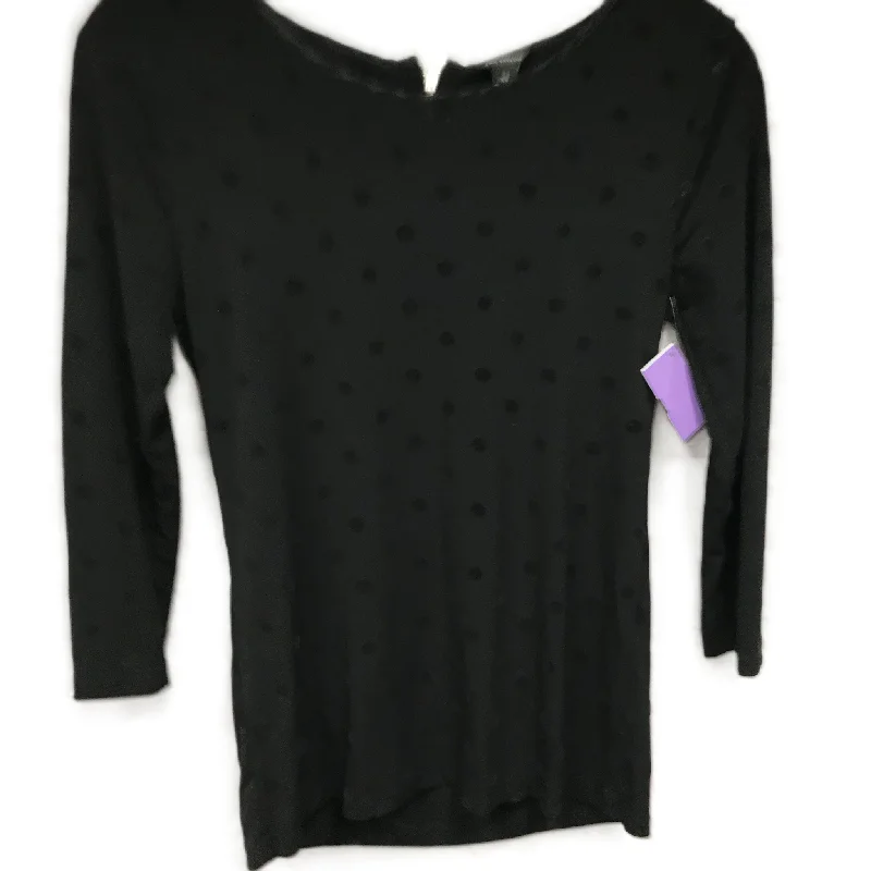 Best Bargains Black Top Long Sleeve By Ann Taylor, Size: Xs