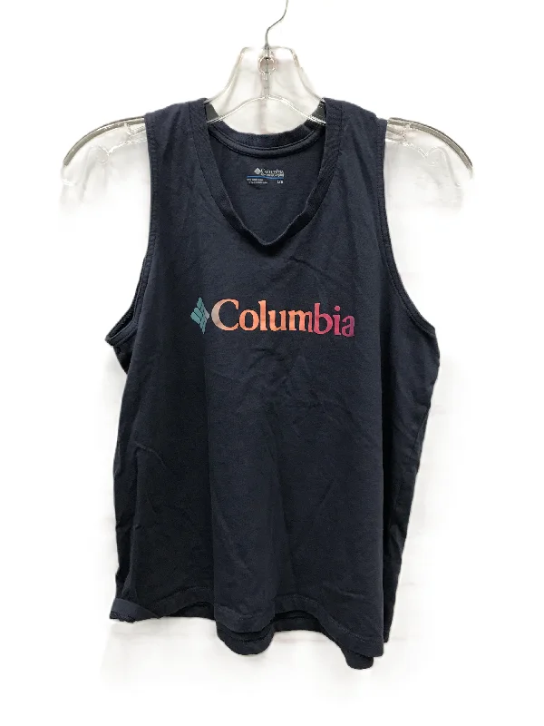 Seasonal Sale Blue Athletic Tank Top By Columbia, Size: L