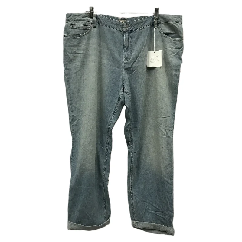 Exclusive Offers Blue Jeans Boyfriend By J. Jill, Size: 20
