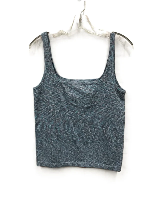Price Cut Blue Tank Top By Anthropologie, Size: Xl