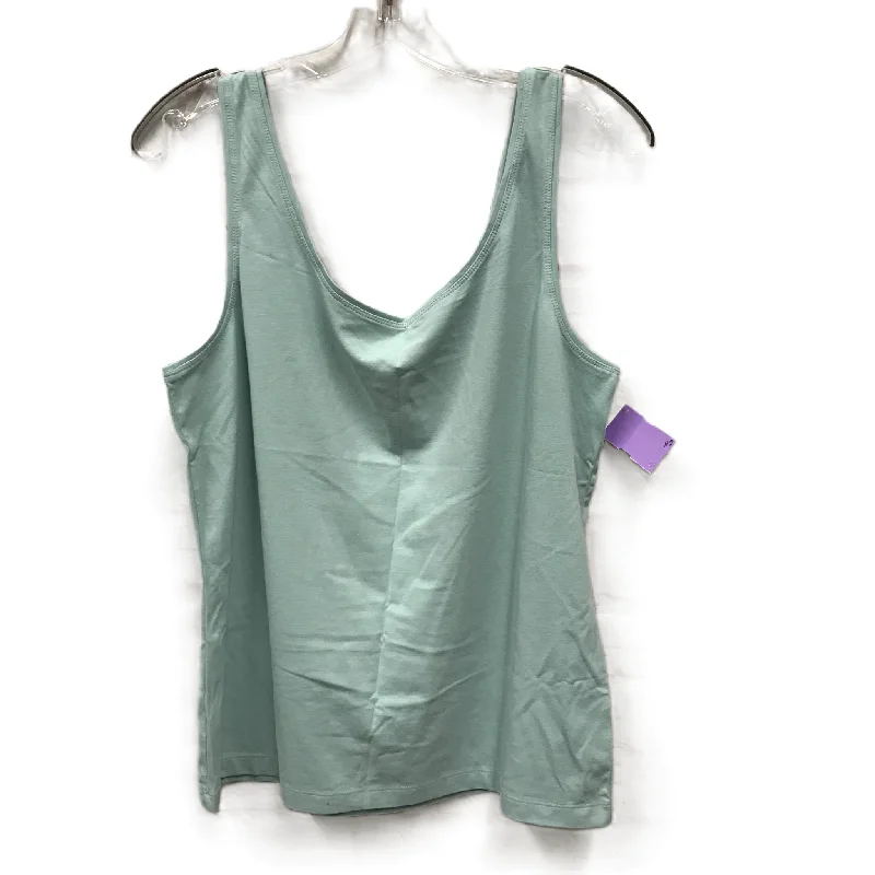 Super Sale Blue Tank Top By Talbots, Size: Xl