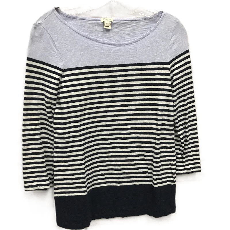 Price Break Blue Top Long Sleeve By J. Crew, Size: Xs