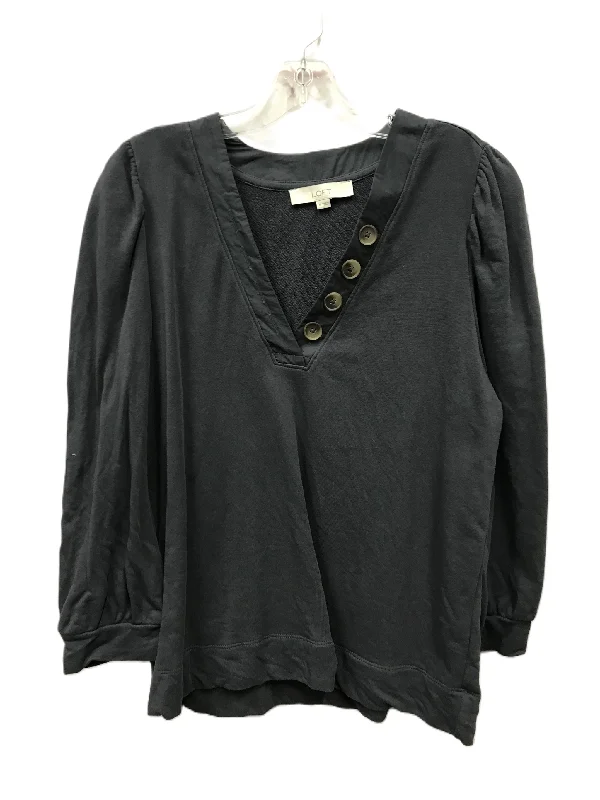 Quick Sale Blue Top Long Sleeve By Loft, Size: M