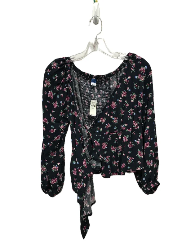 Limited Time Offer Blue Top Long Sleeve By Old Navy, Size: Xs