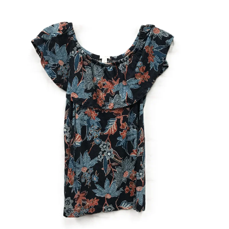 Big Discounts Blue Top Short Sleeve By J. Jill, Size: Xs