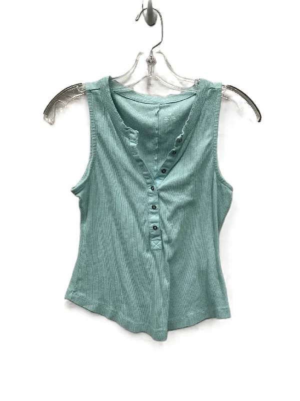 New Markdowns Blue Top Sleeveless By Pilcro, Size: Xs
