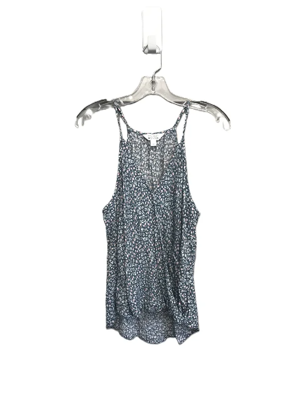 Special Discount Floral Print Top Sleeveless By Market & Spruce, Size: L