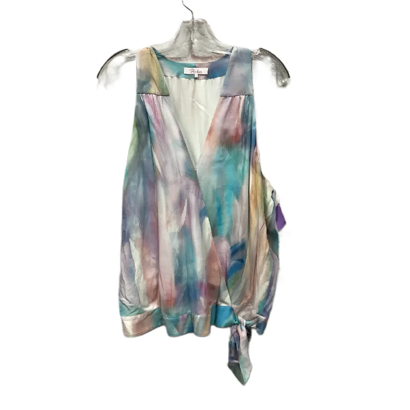 Price Drop Multi-colored Top Sleeveless By Parker, Size: 1x