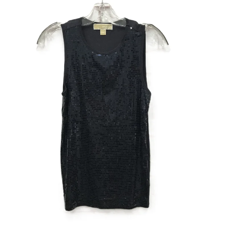Amazing Deals Navy Top Sleeveless By Michael By Michael Kors, Size: Xs