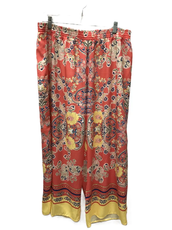 Customer Appreciation Sale Orange Pants Dress By Jm Collections, Size: 12