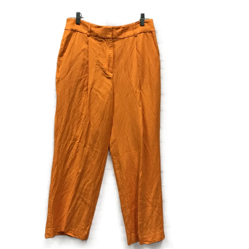Final Markdown Orange Pants Dress By Loft, Size: 4