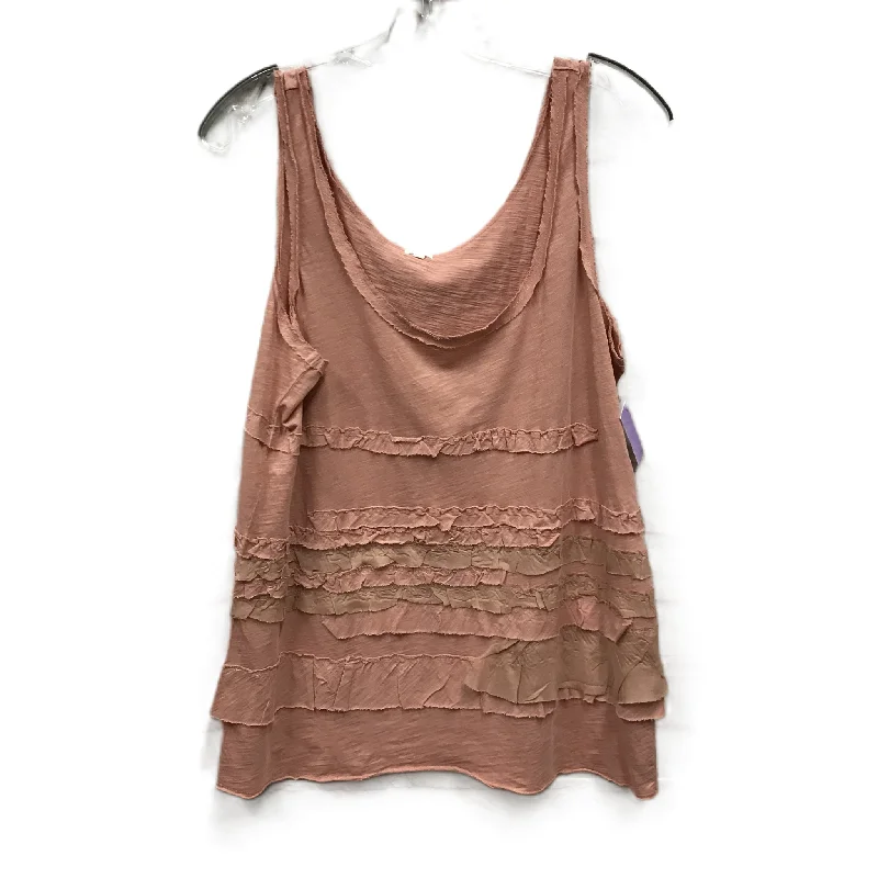 Buy More, Save More Peach Top Sleeveless By J. Crew, Size: Xl