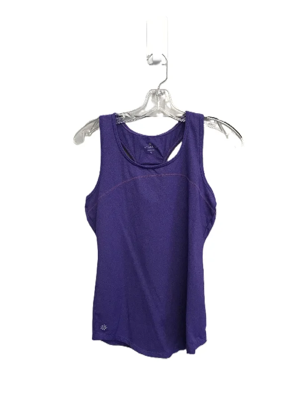 Limited Availability Purple Athletic Tank Top By Athleta, Size: S