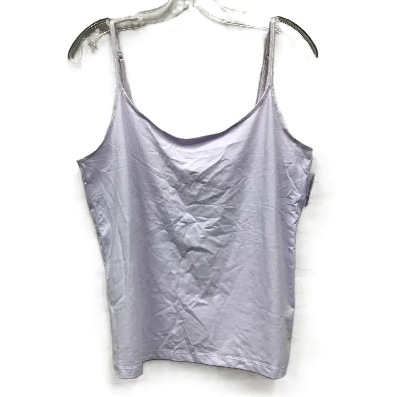 The Best Prices Purple Tank Top By Talbots, Size: Xl