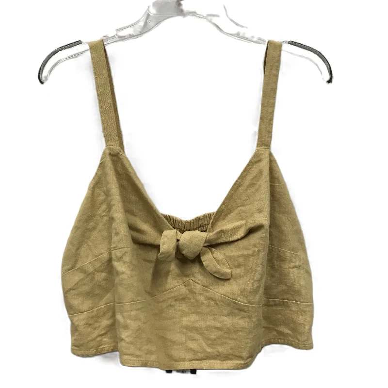 Weekend Deal Tan Top Sleeveless By Universal Thread, Size: Xxl