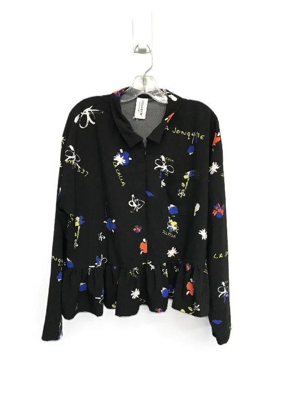 Value Deals Top Long Sleeve By Collusion Size: L